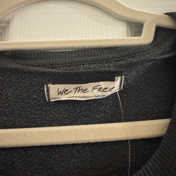 We The Free Charcoal Long Sleeve Dress - Picture 2 of 4